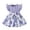 Purple, variant on Toddler Girls Summer Dresses Floral Print Sleeveless A Line Tiered Ruffle Children Beachwear Girls Formal Dress Size 2-3T