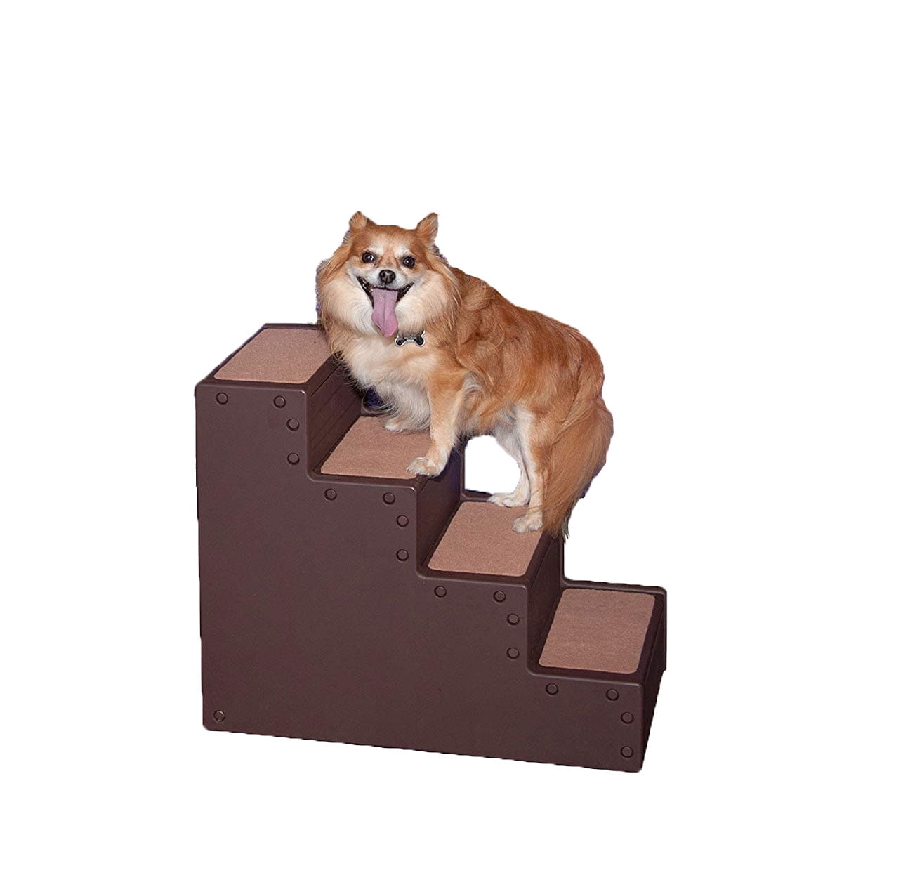Pet Gear Pet Step IV Small Dog & Cat Stairs for Tall Beds & Couch