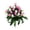 C, variant on Ohmyroo Faux Crimson Blooms Cemetery Headstone Decor 24 Heads Bouquet 48cm (19in)