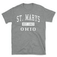 thumbnail image 1 of St. Marys Ohio Classic Established Men's Cotton T-Shirt, 1 of 1