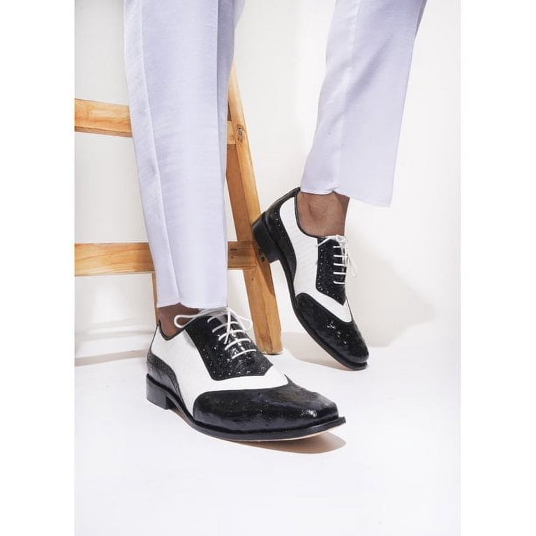 LIBERTYZENO Mens Finest Leather Lace Up Oxford Dress Shoe  display picture 3