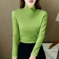 thumbnail image 2 of Thermal Underwear for Women turtleneck Long Sleeve Shirts Womens Undershirts Womens Fitted Tops Womens Fall Fashion Clothes for Women, 2 of 5