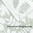 thumbnail image 6 of MARTHA STWEART Woodland Harvest Jacquard Leaves Kitchen Towel 2-Pack Set, 100% Cotton with Absorbent Honeycomb Texture, Decorative Kitchen Towels, Green, 16"X28", 6 of 6