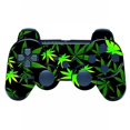 thumbnail image 2 of Skin Sticker Green Leaf Cool for PS3 Controller Playstation Remote Controller, 2 of 5