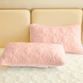 thumbnail image 1 of Par de Fundas de Almohada Impermeables y Gruesas (48 X 74 Cm, 18,8 X 29 Pulgadas), Funda Protectora de Colchón Lavada (Sin Núcleo), 1 of 6