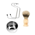 thumbnail image 1 of OUNONA 1 Set Shaving Tool Kit Durable Easy to Operate Beard and Mustache Grooming Tool For Male Simple Design 11Cm, 1 of 7