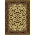 thumbnail image 1 of Radici 953-1320-IVORY Castello Rectangular Ivory Traditional Italy Area Rug- 3 ft. 3 in. W x 4 ft. 11 in. H, 1 of 1