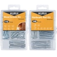 thumbnail image 1 of Kurui Kit Surtido De Clavos Para Colgar Y Tornillos Para Madera, 256 Piezas, 110 Tornillos De Cabeza Plana Philips, 146 Clavos Para Colgar Cuadros, 6 Tamaños, Surtido De Tornillos Pequeños Con Caja Or, 1 of 5