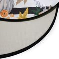 thumbnail image 2 of Pumpkin Round Floor Mat Non-Slip Wsahable Round Area Rug for Bathroom Entryway Living Room Bedroom Home Decor - -, 2 of 5