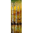 thumbnail image 2 of Borelli, Guido 7x14 Black Ornate Wood Framed with Double Matting Museum Art Print Titled - Betulle Chiare, 2 of 4