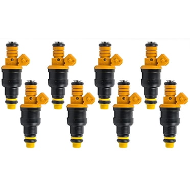 8-Pack Fuel Injectors Compatible With Ford F150, F250, F350 (4.6L, 5.0L, 5.4L, 5.8L) – Direct Replacement For #0280150718