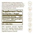 thumbnail image 2 of Suplemento Solgar de vitamina B12 1000 mcg 100 pepitas, 2 of 6