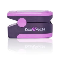 Zacurate Pro Series 500DL Fingertip Pulse Oximeter with Blood Oxygen Monitor, Silicone Cover, Batteries and Lanyard