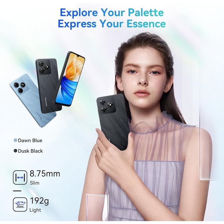 Blackview WAVE 8 Unlocked Phones, Android 15 Smartphones 24GB+