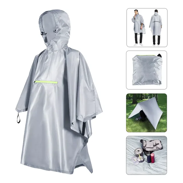 Poncho Impermeable Hombre Y Mujer Capas Impermiable Lluvia
