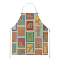 Lots of Red Fox Labrador Retriever Apron 27 in x 30 in