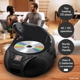 thumbnail image 3 of Boombox portátil Craig CD6925 Bluetooth AM/FM estéreo, 3 of 7