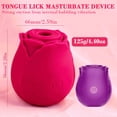 thumbnail image 6 of Rose Vibrators and Adult Sex Toys, Sucking Vibrator with 10 Sucking Modes Clit Stimulator Sex Toys for Women, 6 of 6