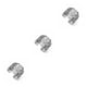 thumbnail image 3 of Anillo de dedo vintage Qarigey de metal para mujer plata vintage, 3 of 6