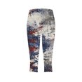 thumbnail image 4 of Plus Size Capris Leggings for Womens Independence Day Yoga Sweatpants Usa Flag Star Printed Pants Athletic-Fit Quick-Dry Capris High Waisted Pants Beach Travel Vacation Capris, 4 of 5