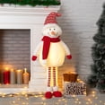 thumbnail image 2 of The Gerson Company Holiday Lighted Standing Snowman Figurine - N/A, 2 of 5