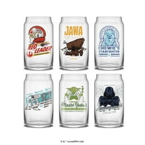 Star Wars Retro Vintage Tumbler Glasses, Set of 6