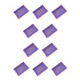 thumbnail image 3 of Cateissary Bolsa portátil para almacenar y proteger documentos importantes, adecuada para estudiantes, bolsa con cremallera, color morado Púrpura 10Conjunto, 3 of 6