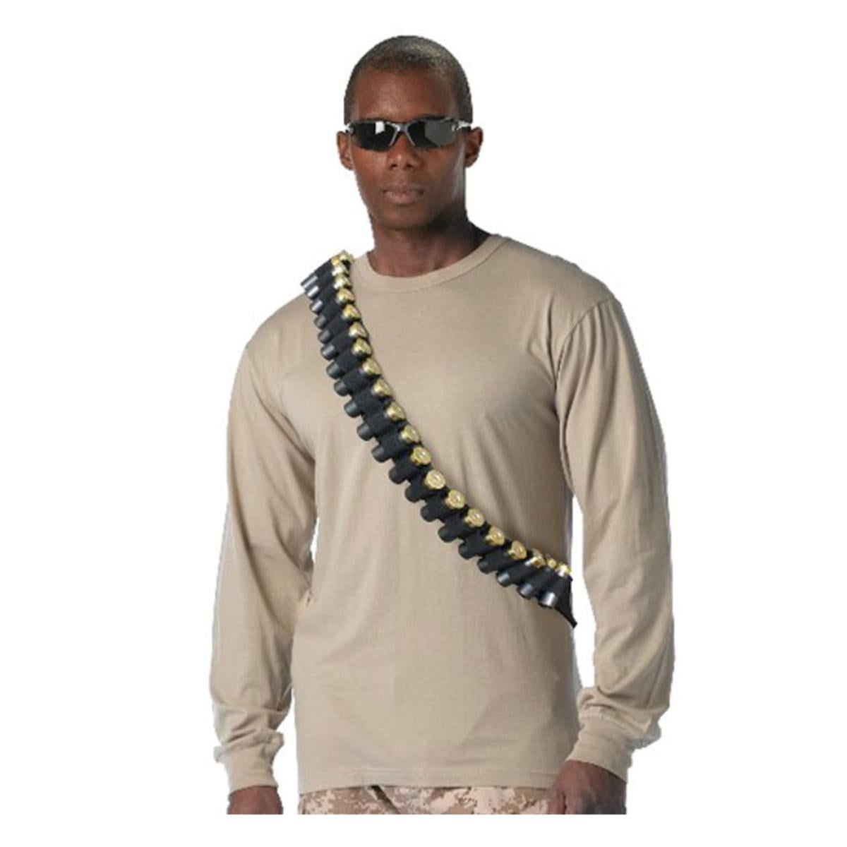 Coyote Brown Tactical Shotgun Shell Bandolier by Rothco