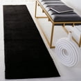 thumbnail image 2 of SAFAVIEH Tahoe Joey Modern Shag Runner, 2' x 9', Black, 2 of 8