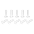 thumbnail image 1 of Unique Bargains M6x20mm Plastique Phillips Machine Vis, PC Tête Plate Machine Boulons 25 Pack, 1 of 4