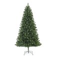 thumbnail image 1 of Holiday Time Pin Cascade pré-éclairé sure-lit pole 2,28m, vert, 1 of 7