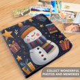 thumbnail image 5 of Photo Album Leather Photo Album Bookshelf Photo Albums Scrapbooking Albums Durable and Fashionable Christmas Snowman Beautiful, 5 of 9