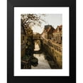 thumbnail image 2 of Willem Bastiaan Tholen 12x14 Black Modern Framed Museum Art Print Titled - The Wegje with the Bleiswijkstraat Canal in Enkhuizen (1902), 2 of 5