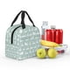 thumbnail image 5 of Easygdp White Swan Bolsa Térmica Premium - Tela Oxford Impermeable, Gran Capacidad, Bolsillo Frontal, Unisex para Trabajo, Escuela, Actividades al Aire Libre y Picnics, 5 of 8