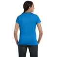 thumbnail image 3 of Hanes Ladies' 4.5 oz., 100% Ringspun Cotton nano-T T-Shirt - SL04, 3 of 4