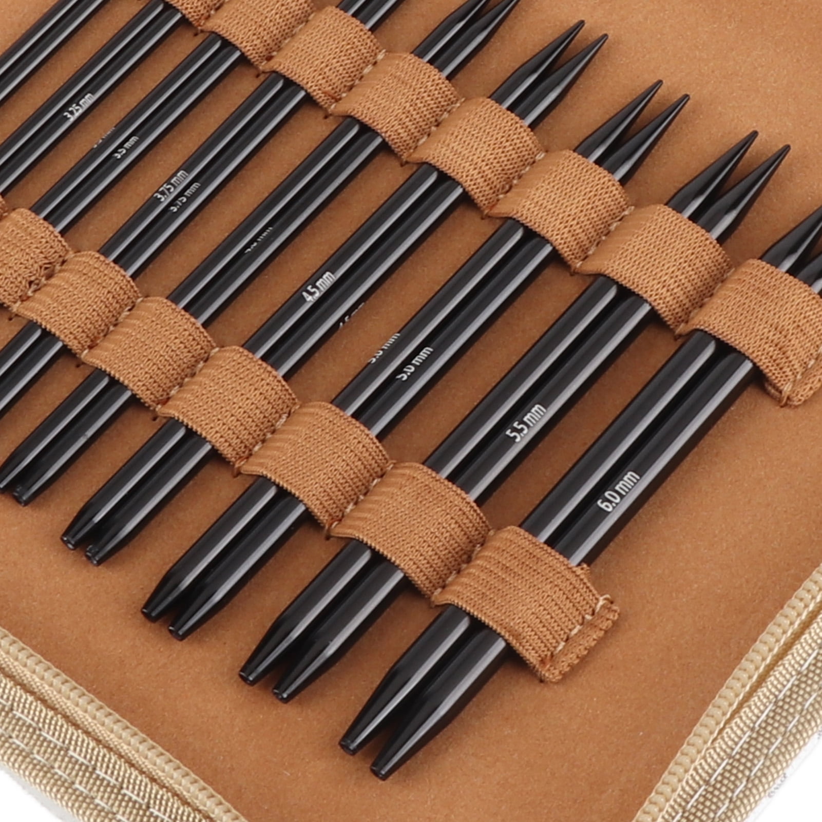 Craft Fill Knitting Needle Knitting Needle Set, Smoothing Easy Operation Interchangeable Anti Fatigue Handle Circular Needle Set for Family, Circular Knitting Needle Set Circular Craft
