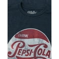thumbnail image 2 of Tee Luv Men's Drink Pepsi Cola Distressed Logo T-Shirt (L), 2 of 7
