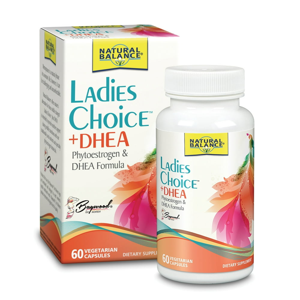 Natural Balance Ladies Choice PhytoEstrogen + DHEA Formula Menopause