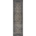 thumbnail image 2 of Nourison Home Malta MAI04 Ivory/Navy Indoor Area Rug - 2'2 x 7'7, 2 of 6