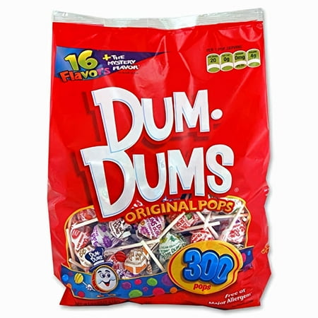 Wholesale Spangler Dum Dum Pops 300CT (Pack of 12)
