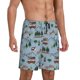 thumbnail image 2 of Fotbe Camping Caravan Pantalones Cortos de Pijama para Hombre, Ropa de Dormir, Pantalones de Pijama Cortos para Hombre-4X-Large, 2 of 6
