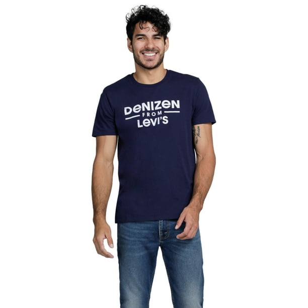 Playera levis azul marino hotsell