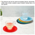 thumbnail image 5 of Uxcell 4pcs Silicone Trivet Pot Holder for Kitchen Heat Resistance Table Pad Placemats-Red/Blue/Sky Blue/Orange, 5 of 5