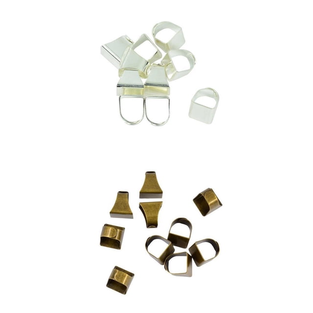 Paquete de 20 Anillos en Bases Resultados Fabricación de Joyas Artesanía 20x19 Mm