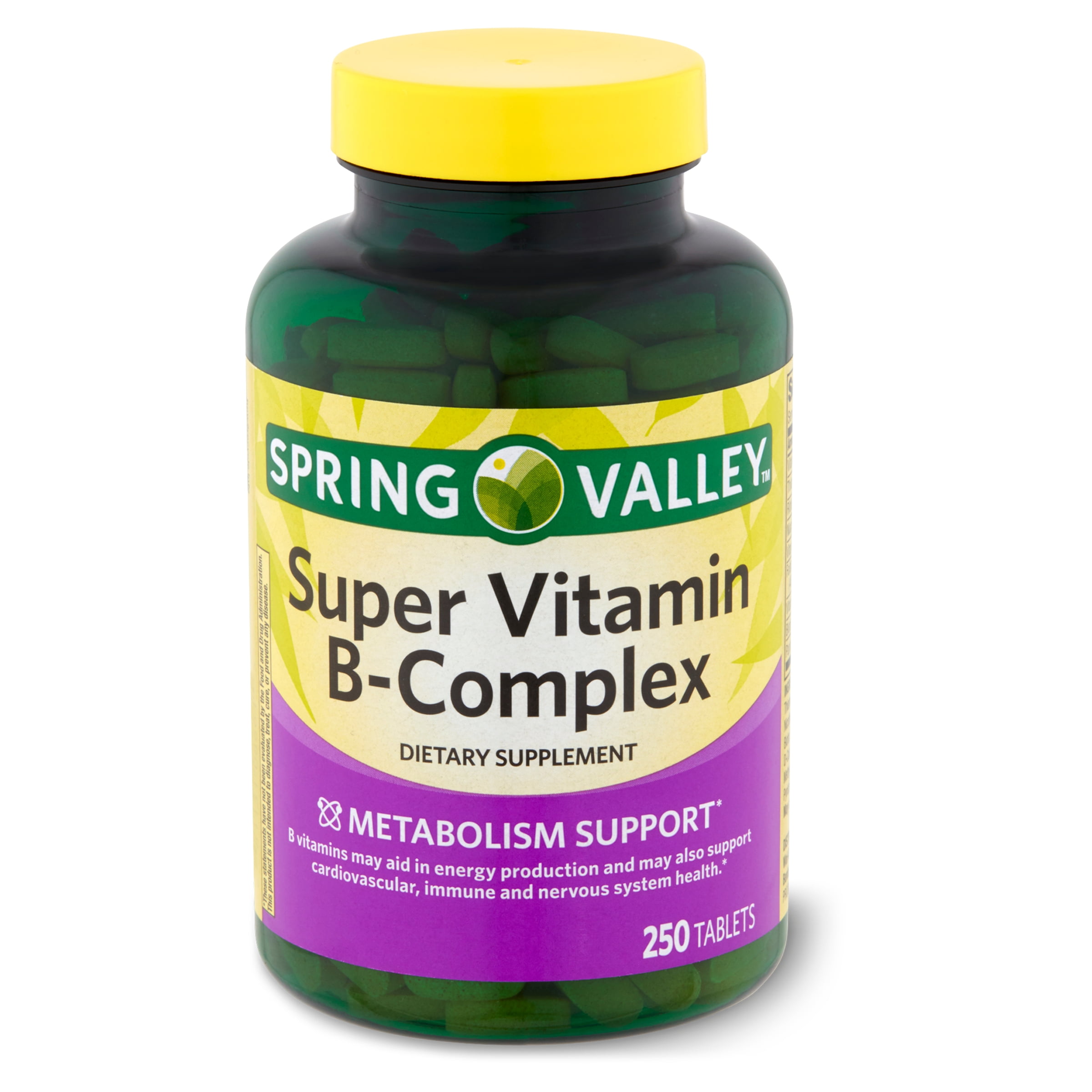 Vitamin B Complex 4 bottles 720 tablets Contains  Eight B Vitamins in one tablet 