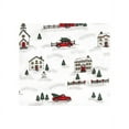 thumbnail image 3 of Hudson Baby Unisex Baby Cotton Flannel Receiving Blankets Bundle, Christmas Scene, One Size, 3 of 6