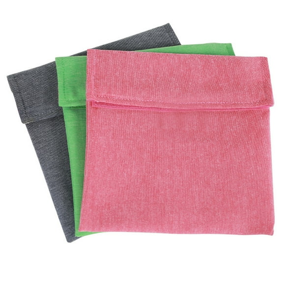 Raindrops Reusable Food Pouches Rectangular Grey 1Set