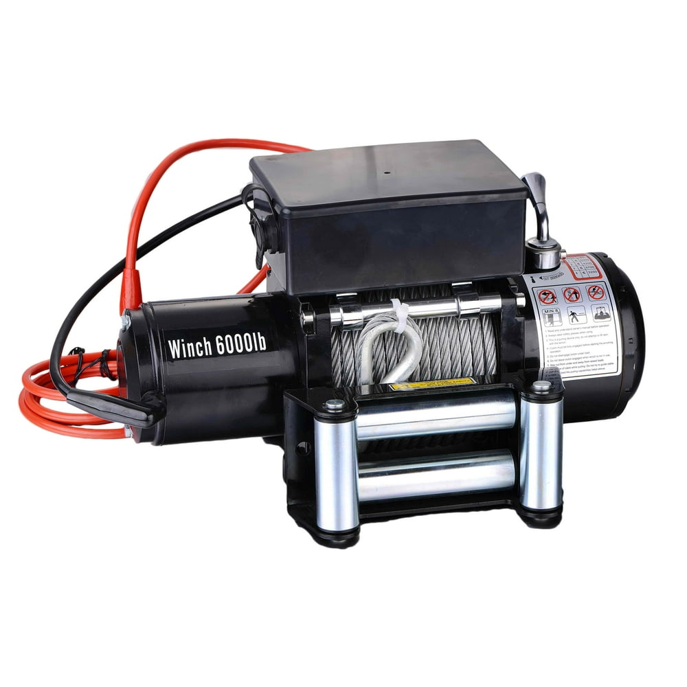 12V 6000LBS/2722kg Electric Wireless ATV Winch