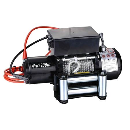 12V 6000LBS/2722kg Electric Wireless ATV Winch