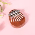 thumbnail image 4 of 8 Key Symmetric Mini Thumb Piano, Exquisite Wooden Finger Piano for All Ages Music Enthusiasts, 4 of 5